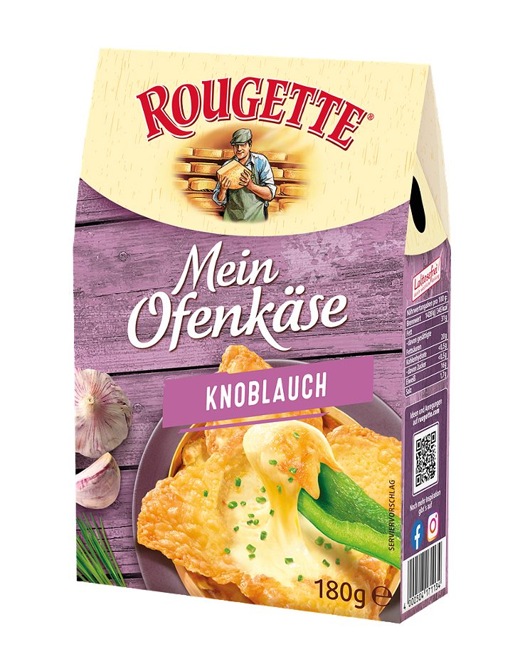Rougette Rougette Ofenkäse Knoblauch 180 G