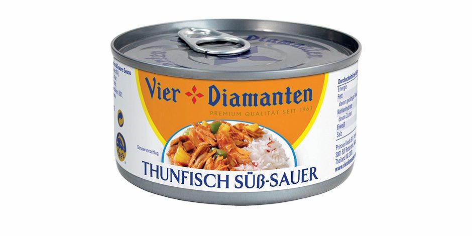 4 Diamanten Thunfisch süß-sauer 185 G
