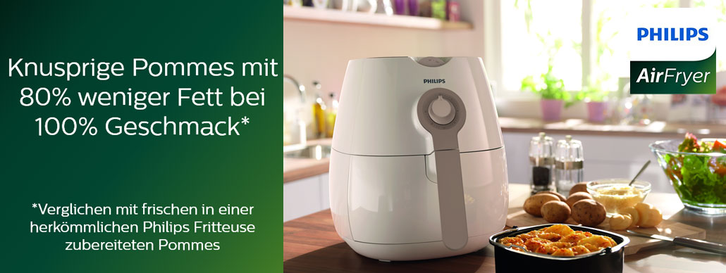 Airfryer Heissluft Fritteuse Von Philips Interspar Onlineshop