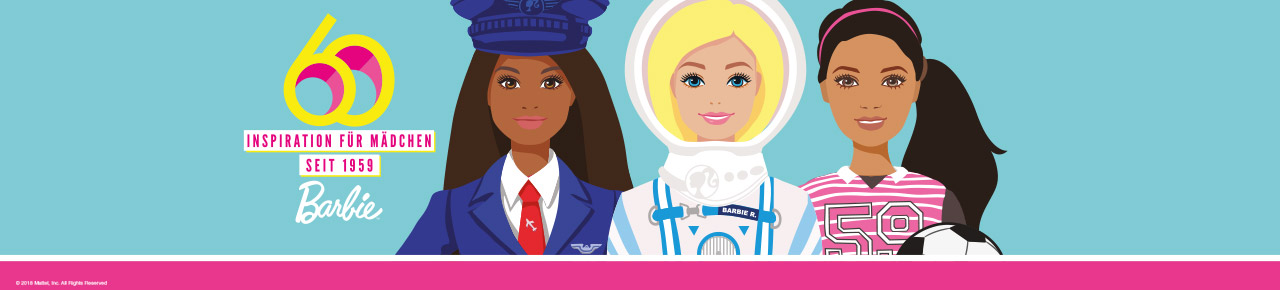 60 Jahre Barbie Gewinnspiel | INTERSPAR Onlineshop Haushalt & Freizeit