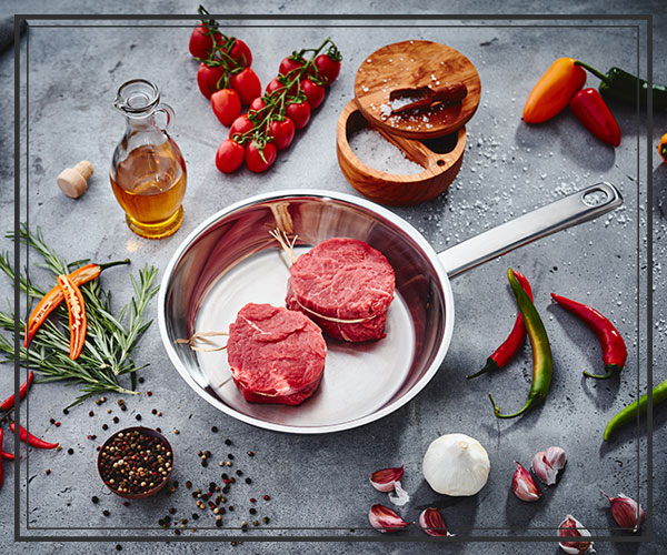 Steak Vorbereitung
