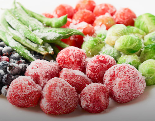 Obst & Gemüse aus der Tiefkühlung
