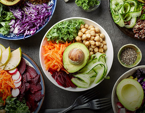 Abwechslung auf dem Teller: Vegane Produkte