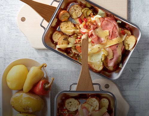 Abwechslungsreiche Ideen für den Raclette-Abend