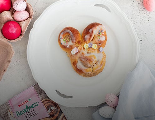 Osterbacken: Hasen-Nussschnecken