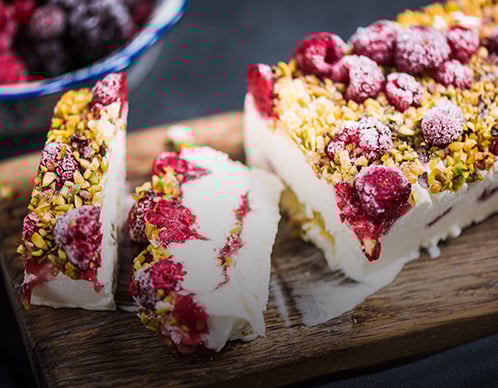 Eiskalter Dessert-Genuss