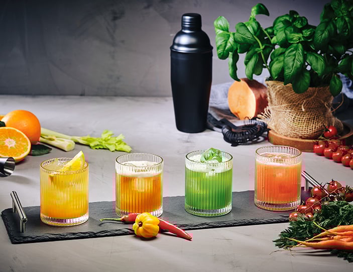 Vom Beet ins Glas
