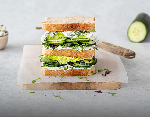 Gepimptes Cucumber Tea Sandwich