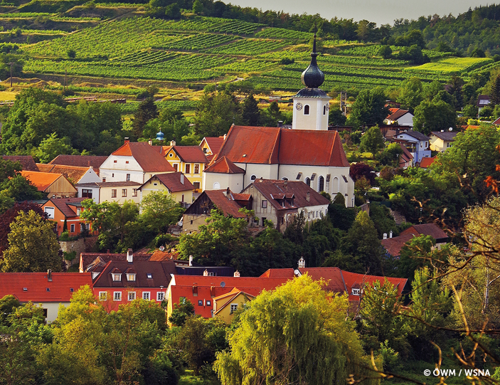 Ort Stiefern, Kamptal, Niederösterreich