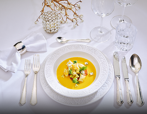 Mulligatawny-Suppe & Sherry