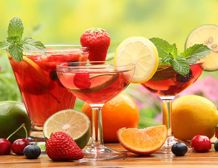 Sommer ist, was in deinem Glas passiert
