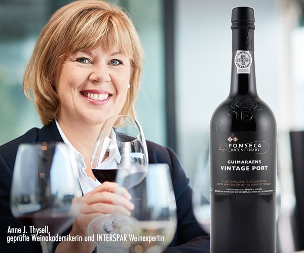 Anne Thysell empfiehlt Fonseca Guimaraens Vintage Port 2015