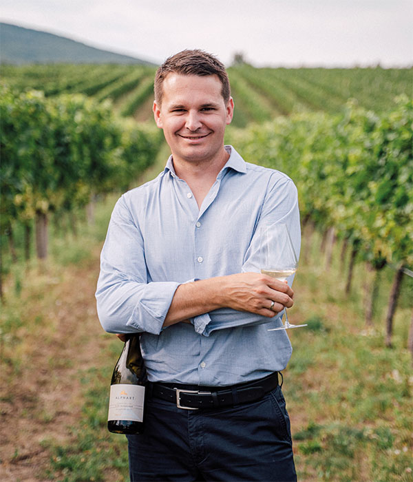 Winzer und Visionär Florian Alphart