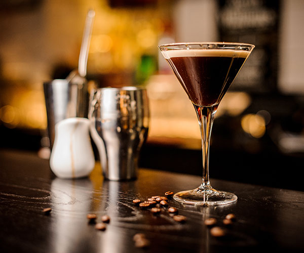 „Coffee Martini“ mit Portwein