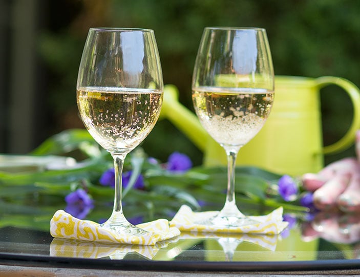 Spritzer mit Weißwein